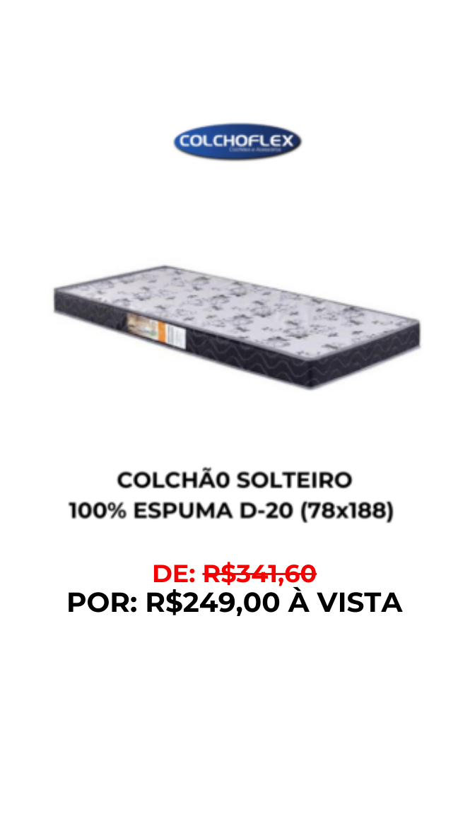COLCHÃO MOLAS ENSACADAS CASAL (138X188) R$ 850,00 À VISTA (11)